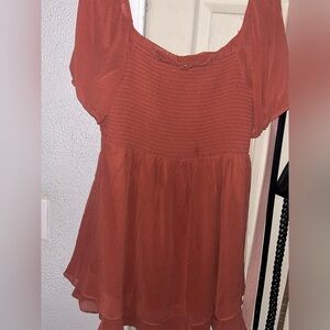 Altar'd State Terracotta Blouse